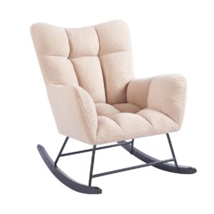 Fotel bujany Teddy – Quelle 05 beżowy