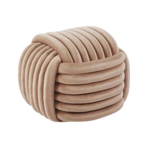 Puf velvet (cappuccino)