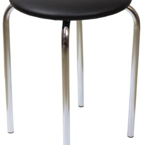 Taboret (eco, czarny)