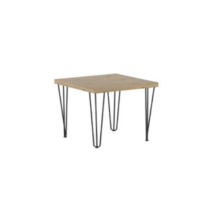 Ława (dąb artisan + nogi III) 67×67