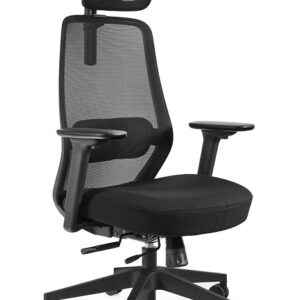 Fotel ergonomiczny Sonic, czarny
