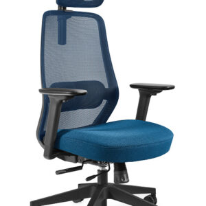 Fotel ergonomiczny SONIC, niebieski