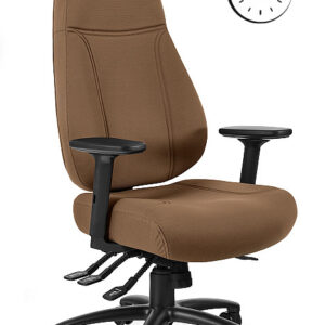 Fotel biurowy SAGA (639) Taupe