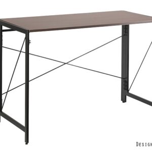 Biurko składane QUICK – CZARNY/WALNUT