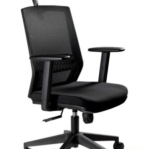 Fotel ergonomiczny ESTA, czarny