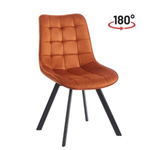 Krzesło velvet – Riviera 56 cynamonowe