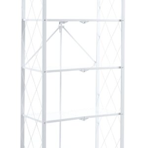 Regał metalowy R4-FX (5P) (biały)