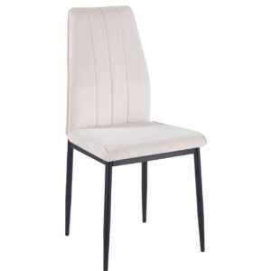 Krzesło velvet  – Riviera 06 beżowe