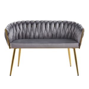Sofa velvet – Riviera 91 szara