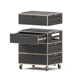 SIMPLBOX-PRO 7.0 – mobilny system do przechowywania. Szuflady-skrzynie.