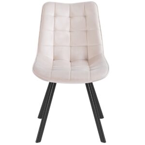 Krzesło velvet – Riviera 06 beżowe
