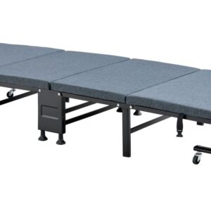 Łóżko składane z materacem 90×200