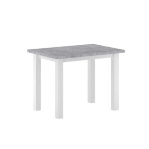 Stół (beton/biały) 70×100