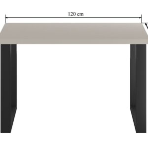 Stół  (kaszmir + nogi U60) 68×120