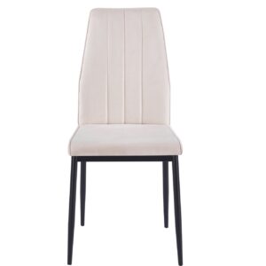 Krzesło velvet  – Riviera 06 beżowe