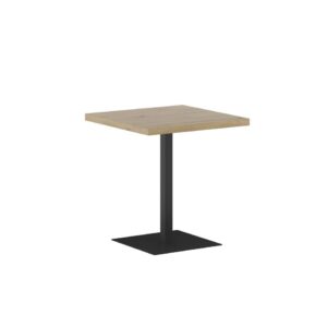 Stół (dąb artisan + noga T) 67×67