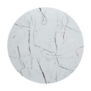 Stół (biały marmur/złoty) 100×100