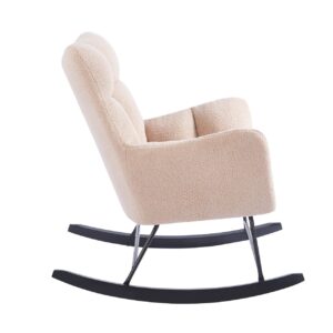 Fotel bujany Teddy – Quelle 05 beżowy
