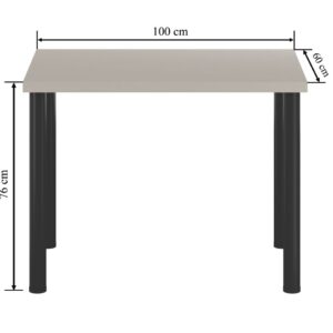 Stół  (kaszmir + nogi I czarne) 60×100