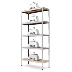 Regał magazynowy Standard II 180x90x45 5P 1000 kg