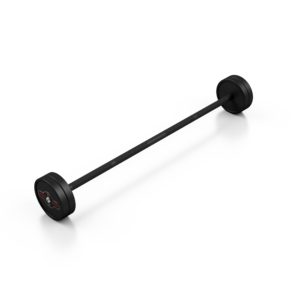Sztanga gumowana prosta 20 kg czarny mat – Marbo Sport