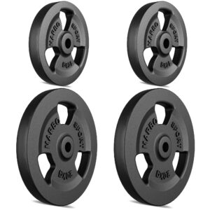 Zestaw obciążeń żeliwnych kierownica 60 kg / 2 x 20 kg + 2 x 10 kg – Marbo Sport