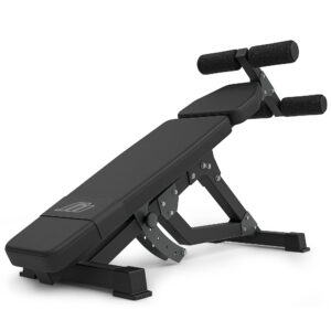 Regulowana ławka do ćwiczeń mięśni brzucha MS-L110 2.0 – Marbo Sport