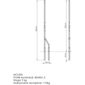 Słup zewnętrzny MO-004 – Marbo Sport