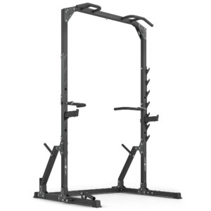 Klatka half-rack (drążek do pociągania ze stojakami i poręczami + uchwytem landmine) MS-U115 2.0 – Marbo Sport