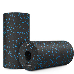 Wałek/roller do masażu EPP 30 cm czarny/niebieski – Marbo Sport