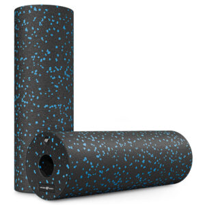 Wałek/roller do masażu EPP 45 cm czarny/niebieski – Marbo Sport