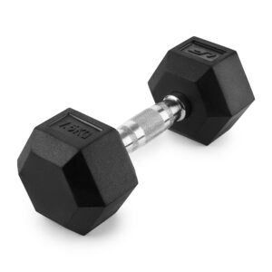 Hantla żeliwna gumowana HEX 7,5 kg – UpForm
