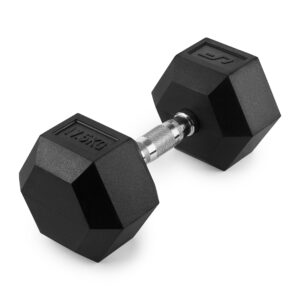 Hantla żeliwna gumowana HEX 17,5 kg – UpForm