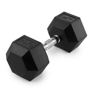 Hantla żeliwna gumowana HEX 20 kg – UpForm