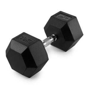 Hantla żeliwna gumowana HEX 30 kg – UpForm