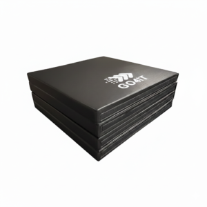 Materac gimnastyczny składany czarny 240x60x5 – GO4IT