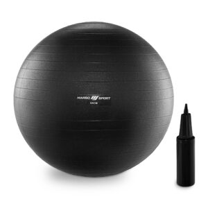 Piłka gimnastyczna Anti-Burst 65 cm czarna Marbo Sport